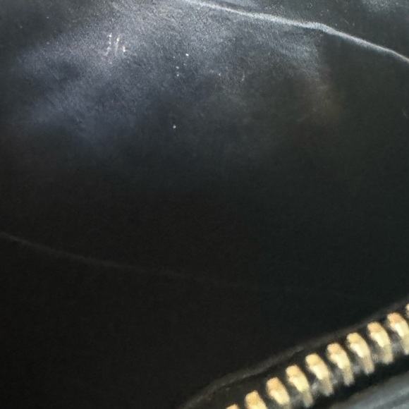 Yves Saint Laurent Autre Marque Black Patent Leather Clutch Bag - Picture 9 of 12